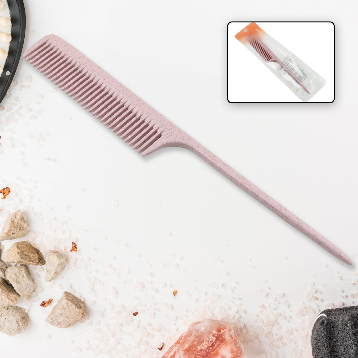 Barber Comb, Lightweight Plastic Comfortable Hair Comb Durable for Bathroom for Salon, Hair Comb Beauty Tool Use For Men & Women (1 Pc) Barber Comb, Lightweight Plastic Comfortable Hair Comb Durable for Bathroom for Salon, Hair Comb Beauty Tool Use For Men & Women (1 Pc)